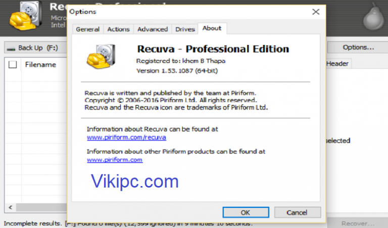 Recuva Professional 1.53.2096 instal the new for ios